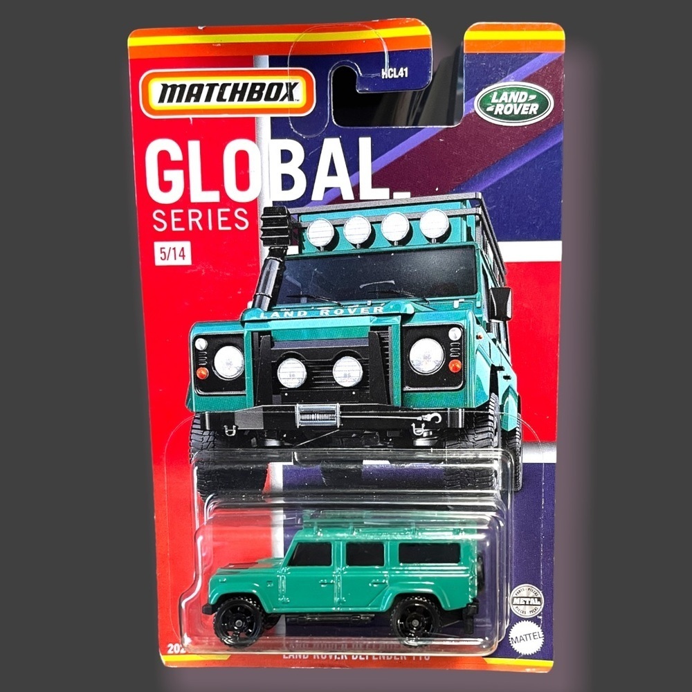 MATCHBOX NWT Land Rover Defender 110 Global Series 5/14